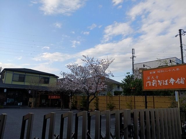 近くの深大寺　門前そば本店まで600m（徒歩8分）