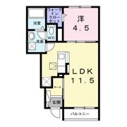 グリーンアップルの間取り画像