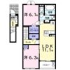 アイリスの間取り画像