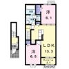 向日葵 1の間取り画像