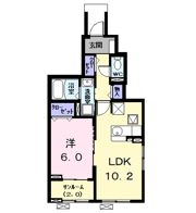 クレール・アンジュⅡの間取り画像