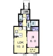 クレール・アンジュⅡの間取り画像