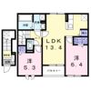 ベアバレーBの間取り画像