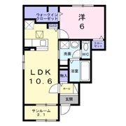 ソラーナ ユーユーの間取り画像
