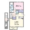 CoCoRu沼館の間取り画像
