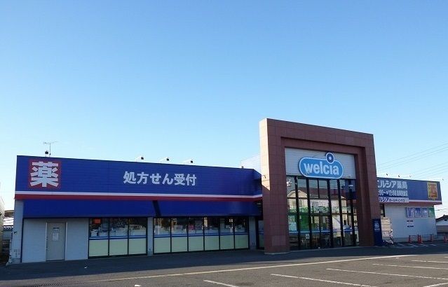 近くのウエルシア真岡熊倉店まで260m（徒歩4分）