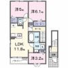 上尾町3丁目アパート（028608301）の間取り画像