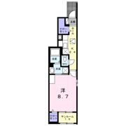 仮称；北方1丁目アパートの間取り画像