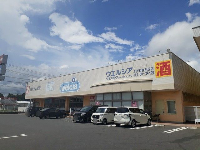 近くのウエルシア百合が丘店まで1,100m(徒歩14分)
