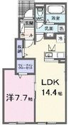 ココロテラス Ⅱの間取り画像