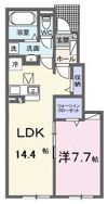 ココロテラス Ⅱの間取り画像