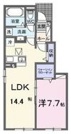 ココロテラス Ⅱの間取り画像