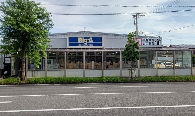 近くのビック・エー木下店まで1,100m(徒歩14分)