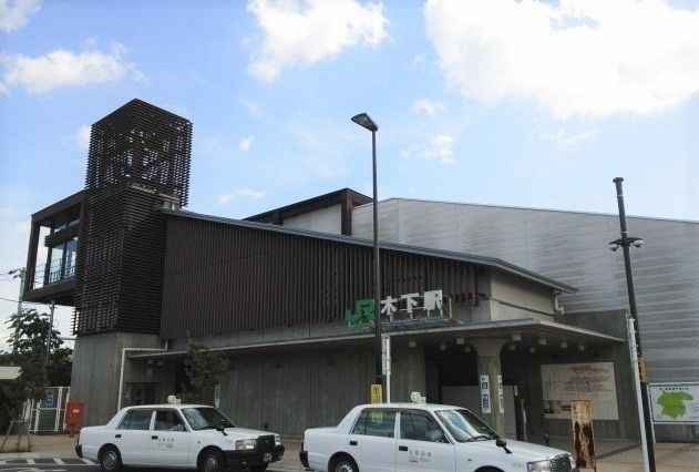 近くの木下駅まで700m(徒歩9分)