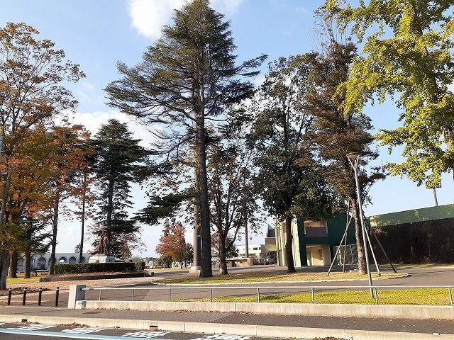 近くの栃木県総合運動公園まで1,400m（徒歩18分）