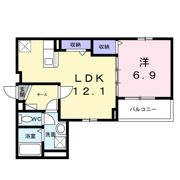 ヒカルサ泉大津条南町の間取り画像