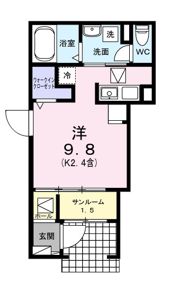 ブリュームⅢの間取り画像