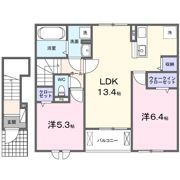 シャルールの間取り画像
