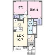 仮称；宮久保4丁目アパートⅠの間取り画像