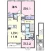 仮称；宮久保4丁目アパートⅠの間取り画像