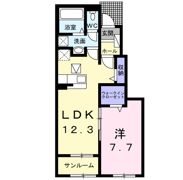 仮称；宮久保4丁目アパートⅢの間取り画像