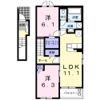 仮称；宮久保4丁目アパートⅢの間取り画像