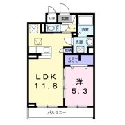 クレタ大山金井町の間取り画像