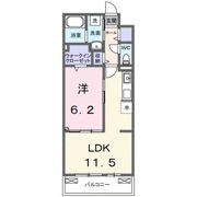 中妻アパート（028632401）の間取り画像