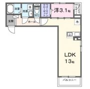 ヒカルサ川越霞ヶ関の間取り画像