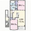 新涯町3丁目アパート（028636901）の間取り画像