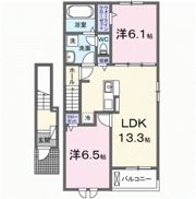 ロードクロジットの間取り画像