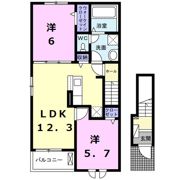 エスパインⅡの間取り画像