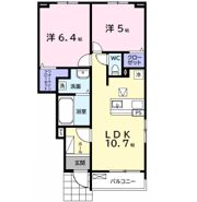 オークレールWの間取り画像