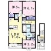 オークレールWの間取り画像