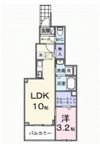 ヒカルサ川越南古谷ウェストの間取り画像