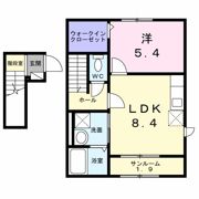 プラシード エイワンの間取り画像