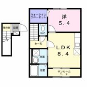 プラシード エイワンの間取り画像