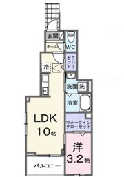 Arcadia 智の間取り画像