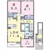カレント レジデンス 下増田Ⅰの間取り画像
