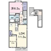 ライラックの間取り画像