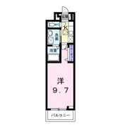 アイル：ヴィラKの間取り画像