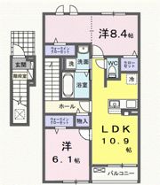 シャルールの間取り画像