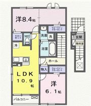 シャルールの間取り画像