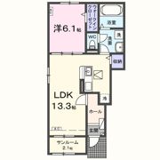 ソランジュの間取り画像