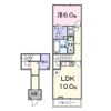 プラシードⅢの間取り画像