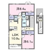 オコトベース Aの間取り画像