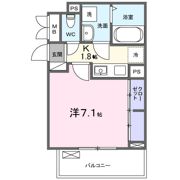 ラフレシール ウエストの間取り画像