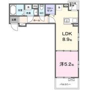 ラフレシール ウエストの間取り画像