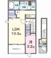 仮称；海神3丁目アパートの間取り画像