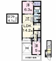 アニマルベース・MITAKAの間取り画像